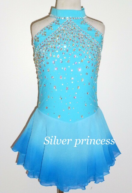 送料無料★TNB319★フルオーダー★大会用フィギュアスケートコスチューム★