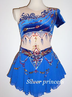 送料無料★TNB328★フルオーダー★大会用フィギュアスケートコスチューム★