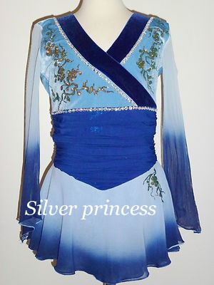 送料無料★★TNB340★フルオーダー大会用フィギュアスケートコスチューム★