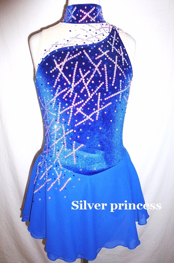 送料無料★TNB404★フルオーダー大会用フィギュアスケートコスチューム★