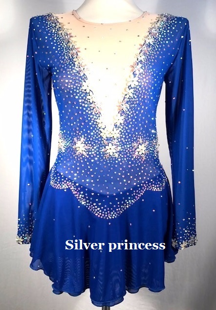 送料無料★TNB408★フルオーダー大会用フィギュアスケートコスチューム★