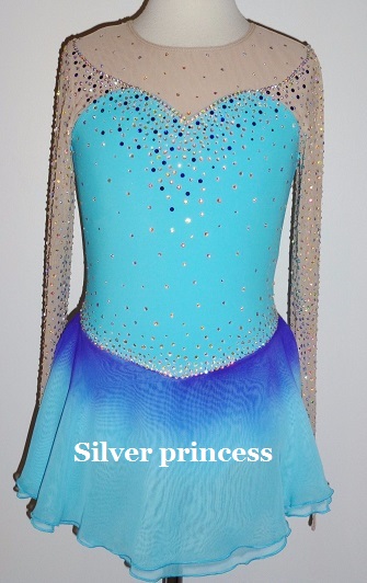 送料無料★TNB414★フルオーダー大会用フィギュアスケートコスチューム★