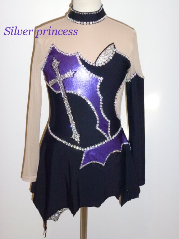 送料無料★TNBK134★ロミオとジュリエット★大会用フィギュアスケートコスチューム★