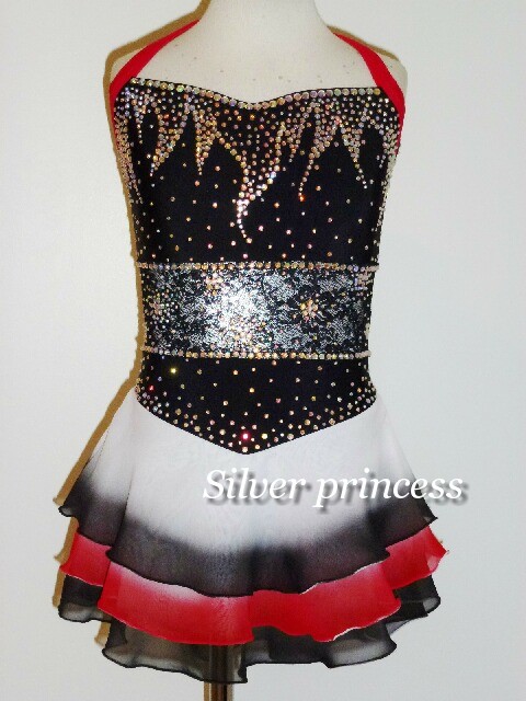 送料無料★TNBK150★フルオーダー★大会用フィギュアスケートコスチューム