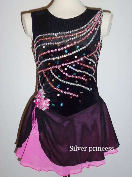 送料無料★TNBK152★フルオーダー★大会用フィギュアスケートコスチューム