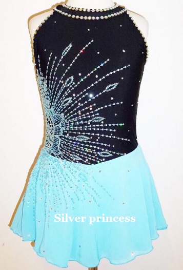 送料無料★TNBK172番★フルオーダー★大会用フィギュアスケートコスチューム