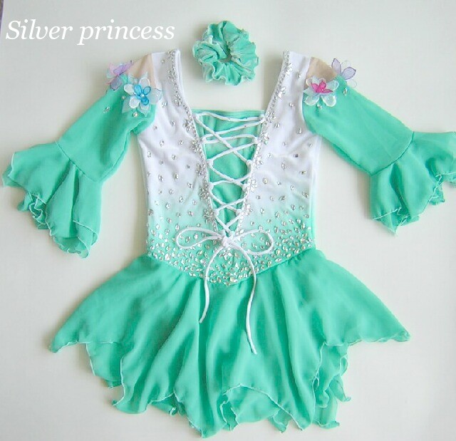 送料無料★TNG59★フルオーダー★大会用フィギュアスケートコスチューム★