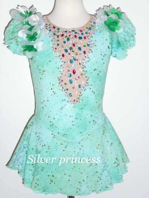 送料無料★TNG78★フルオーダー★大会用フィギュアスケートコスチューム★