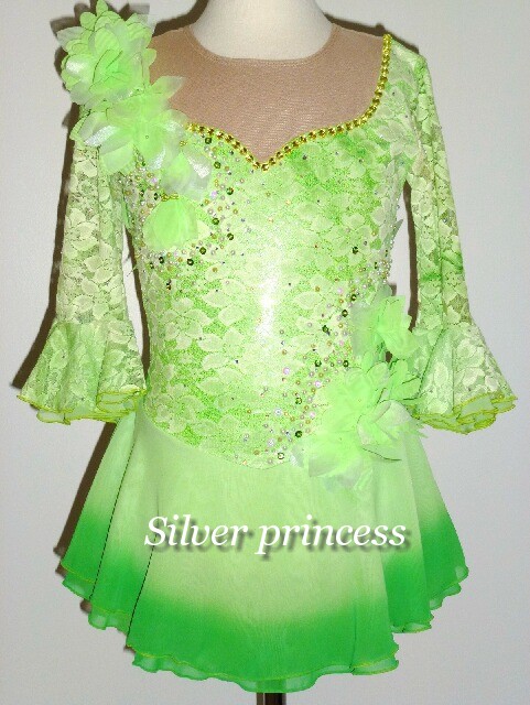 送料無料★TNG79★フルオーダー★大会用フィギュアスケートコスチューム★