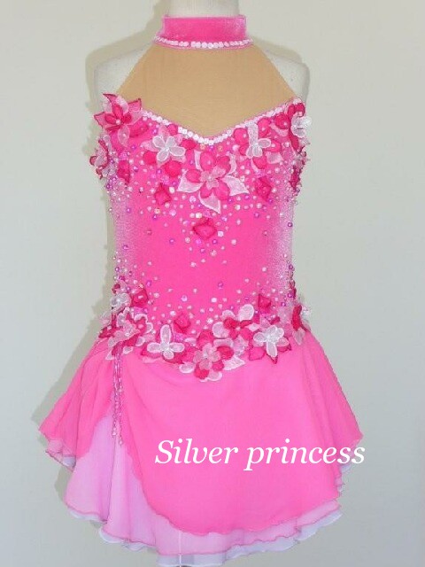 送料無料★TNPK181★フルオーダー★大会用フィギュアスケートコスチューム★