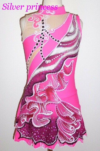 送料無料★TNPK240★フルオーダー★大会用フィギュアスケートコスチューム★