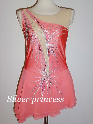 送料無料★TNPK258番★フルオーダー★大会用フィギュアスケートコスチューム★