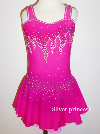 送料無料★TNPK264★フルオーダー★大会用フィギュアスケートコスチューム