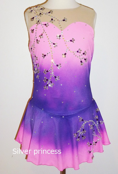 送料無料★TNPK266★フルオーダー★大会用フィギュアスケートコスチューム