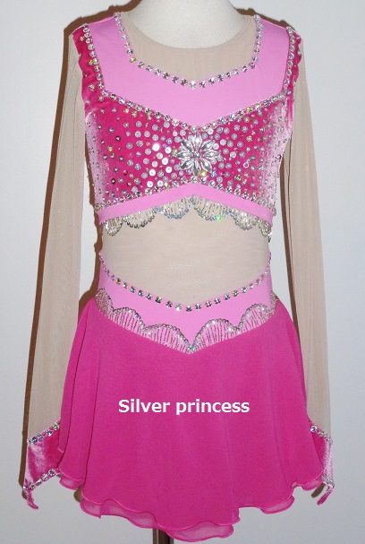 送料無料★TNPK269★フルオーダー★大会用フィギュアスケートコスチューム