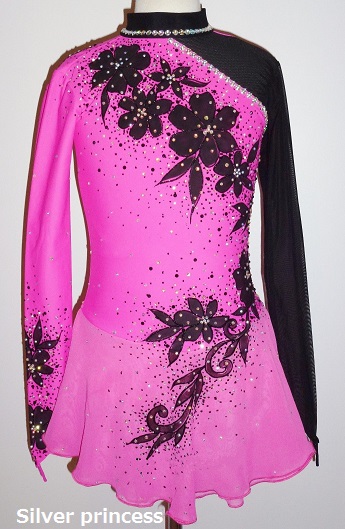 送料無料★TNPK273★フルオーダー＊大会用フィギュアスケートコスチューム