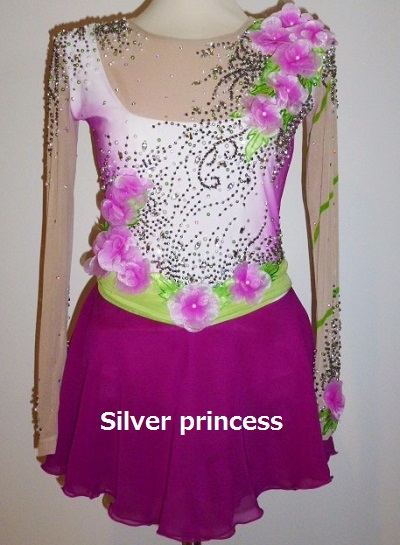 送料無料★TNPK２80★フルオーダー＊大会用フィギュアスケートコスチューム