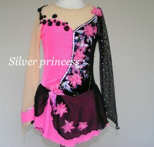 送料無料★TNPK88★フルオーダー★大会用フィギュアスケートコスチューム★