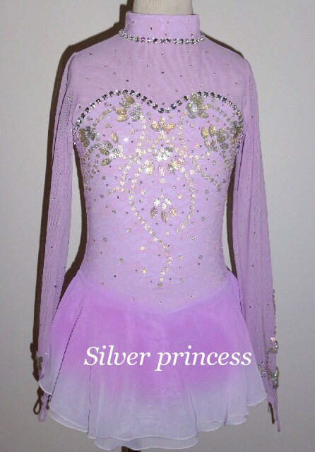 送料無料★TNPU111★フルオーダー★大会用フィギュアスケートコスチューム★