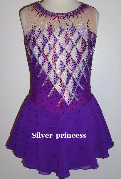 送料無料★ストーン1000個以上★TNPU167番★光り輝く！フルオーダー★大会用フィギュアスケートコスチューム