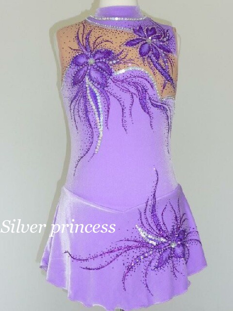 送料無料★TNPU63★フルオーダー大会用フィギュアスケートコスチューム