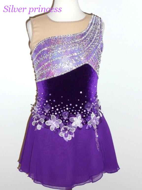 送料無料★TNPU99★御注文製作品★大会用フィギュアスケートコスチューム★