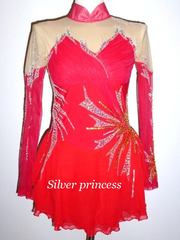 送料無料★TNR200★フルオーダ★大会用フィギュアスケートコスチューム★