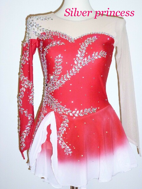 送料無料★TNR215★フルオーダー★大会用フィギュアスケートコスチューム★