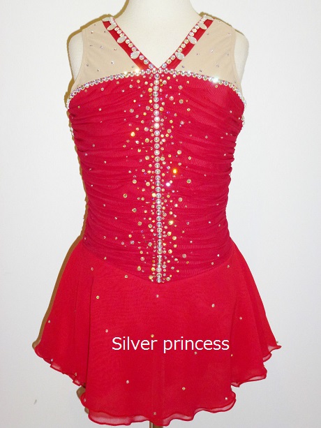 送料無料★TNR240★フルオーダー★大会用フィギュアスケートコスチューム