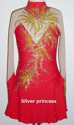 送料無料★TNR248番★フルオーダー★大会用フィギュアスケートコスチューム