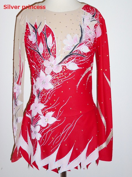 送料無料★TNR251番★フルオーダー★大会用フィギュアスケートコスチューム