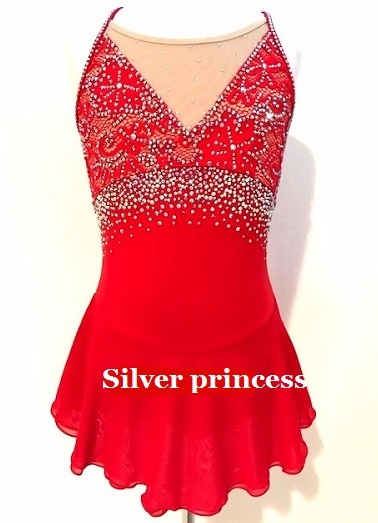 送料無料★TNR273★フルオーダー★大会用フィギュアスケートコスチューム