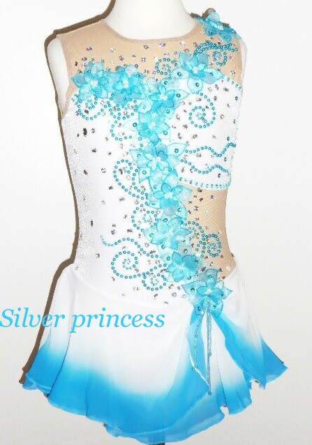 送料無料★TNW59★フルオーダー★大会用フィギュアスケートコスチューム★