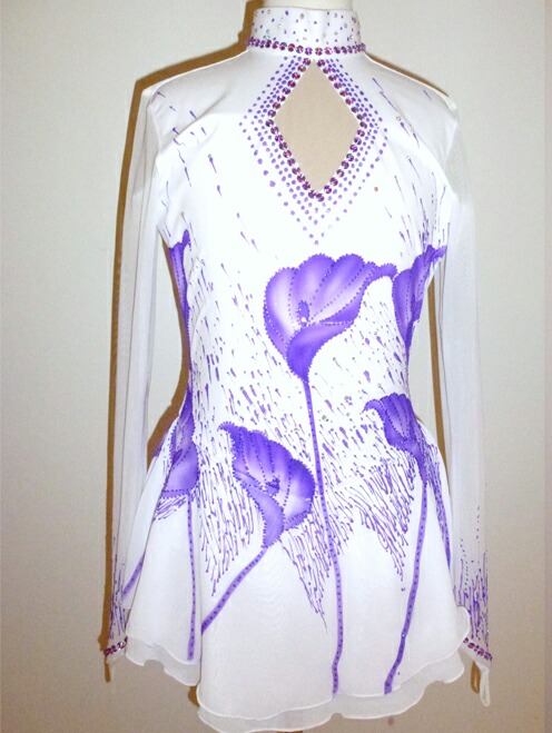 送料無料★TNW79★フルオーダー★大会用スケートコスチューム★