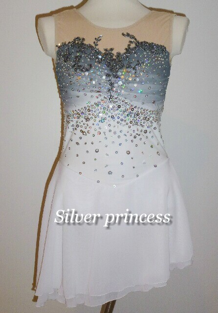 送料無料★TNW85★フルオーダー大会用フィギュアスケートコスチューム★