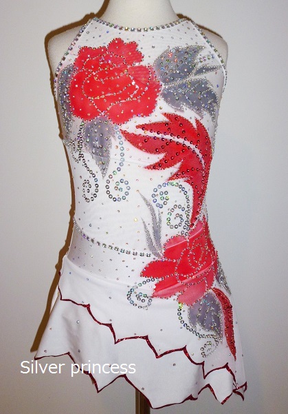 送料無料★TNW93★フルオーダー★大会用フィギュアスケートコスチューム