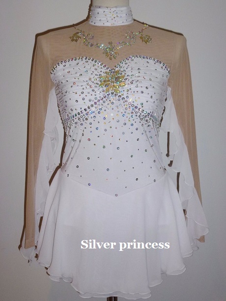 送料無料★TNW98番★フルオーダー★大会用フィギュアスケートコスチューム