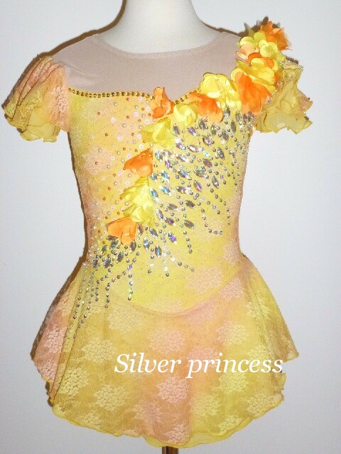 送料無料★TNY103★フルオーダー★大会用スケートコスチューム★