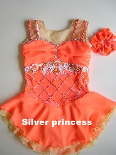 送料無料★TNY116★フルオーダー★大会用フィギュアスケートコスチューム