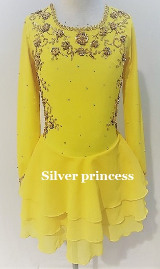 送料無料★TNY128★フルオーダー＊大会用フィギュアスケートコスチューム