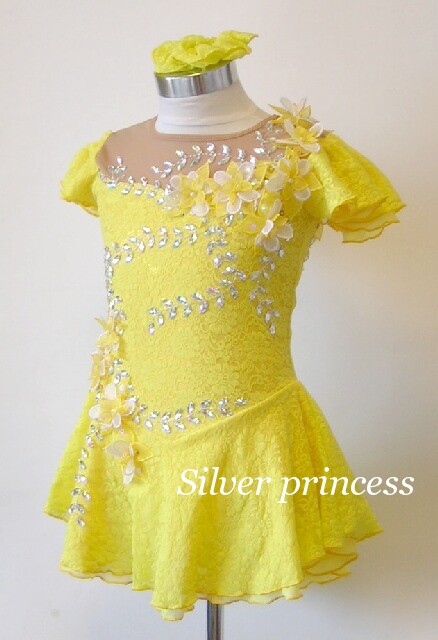 送料無料★TNY84★フルオーダー★大会用フィギュアスケートコスチューム★