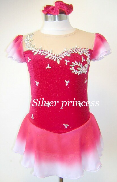 送料無料★TS23★ゴージャスストーンが光る★フルオーダーフィギュアスケートコスチューム