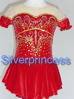 送料無料★ＴＮＲ114★フルオーダー★大会用フィギュアスケートコスチューム