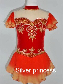 送料無料★TNR124★フルオーダー★大会用フィギュアスケートコスチューム