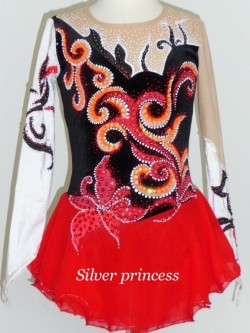 送料無料★TM03★フルオーダー★大会用フィギュアスケートコスチューム★