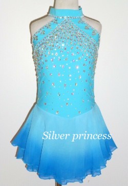 送料無料★TNB319★フルオーダー★大会用フィギュアスケートコスチューム★