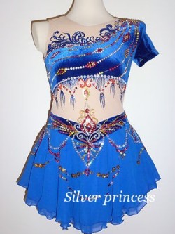 送料無料★TNB328★フルオーダー★大会用フィギュアスケートコスチューム★