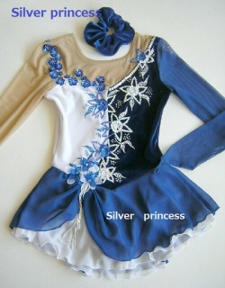 送料無料★TNB395★フルオーダー★大会用フィギュアスケートコスチューム