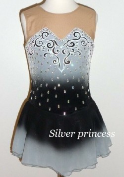 送料無料★TNBK110★フルオーダー★大会用フィギュアスケートコスチューム★