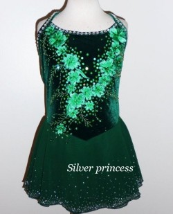 送料無料★TNG67★フルオーダー★大会用フィギュアスケートコスチューム★